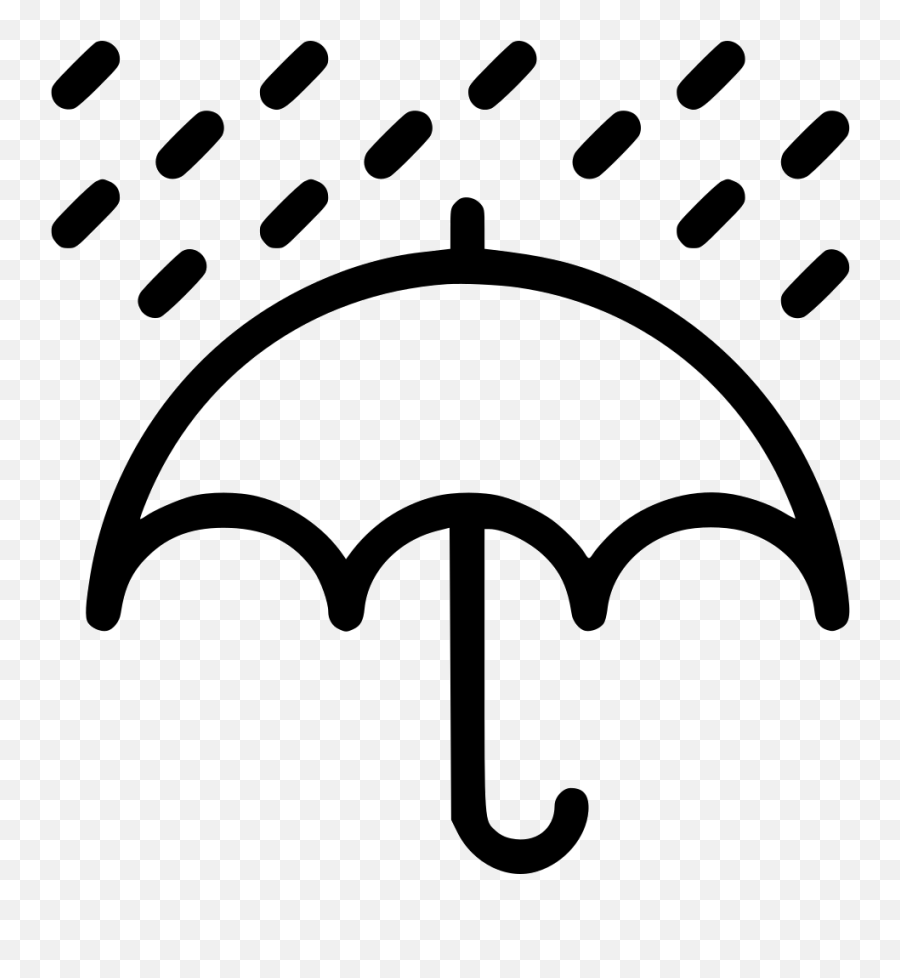 Rain Rainfall Umbrella Weather Comments Rain Umbrella Png Icon Emoji