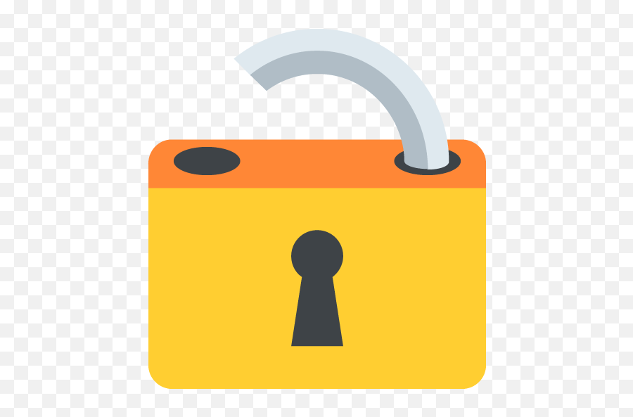Open Lock Emoji For Facebook Email Safe Emoji,Open Lock Emoji free