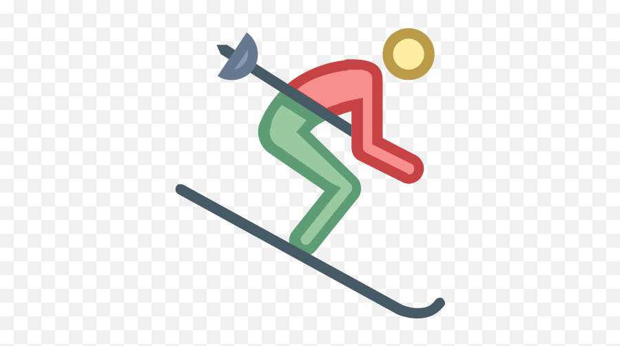 Skiing Icon Clip Art Emoji,Skiing Emoji free transparent emoji