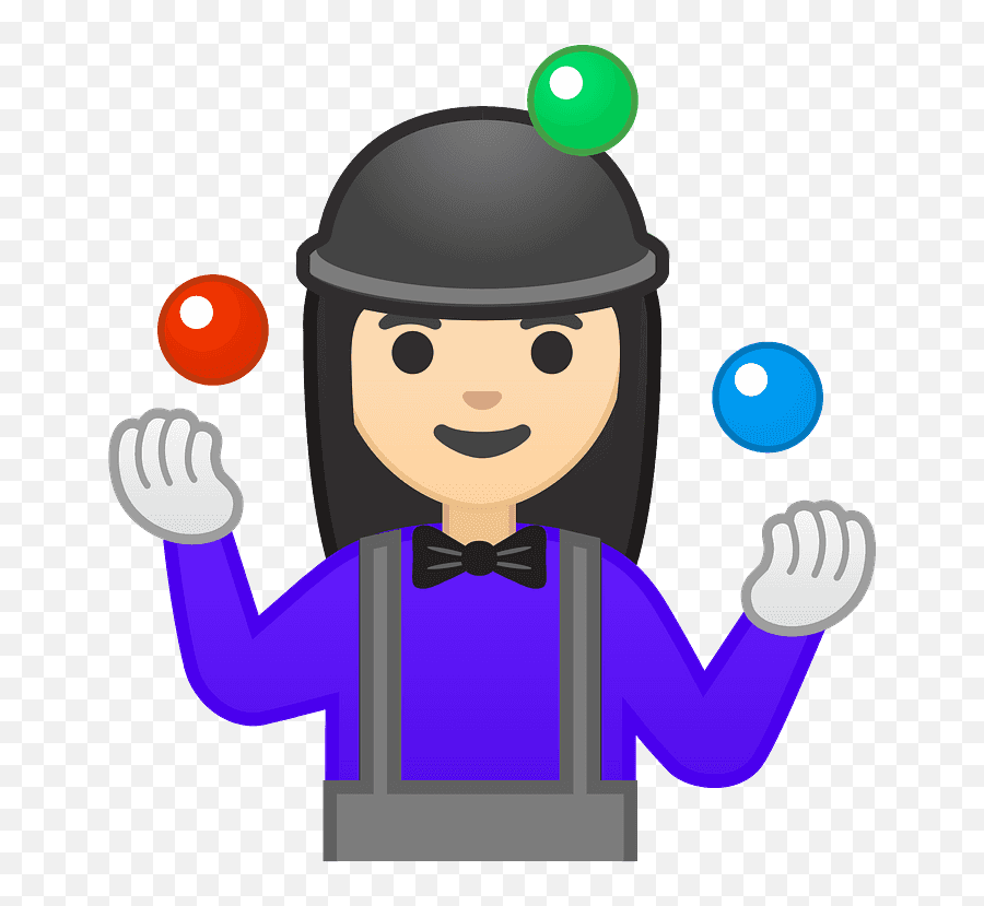 Woman Juggling Emoji Clipart Juggle Emojis,Collar Emoji free