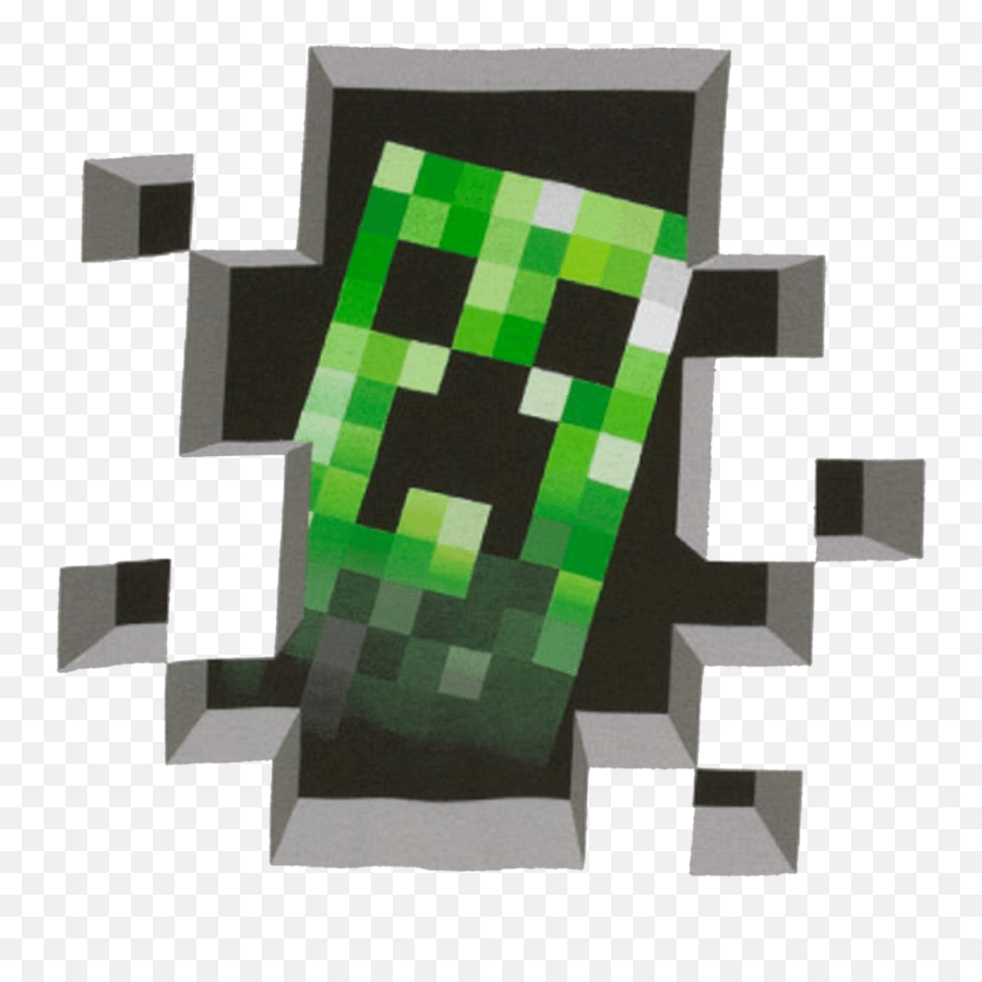 Download Minecraft Creeper Face Png Minecraft Png Creeper Emoji