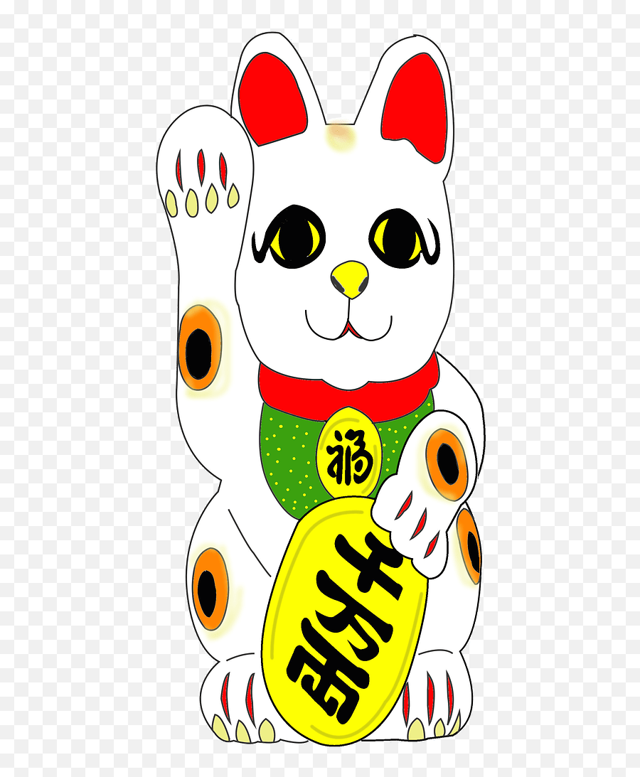 Maneki Neko A Mascot Cat Japan Emoji,Cat Japanese Emoji free transparent emoji
