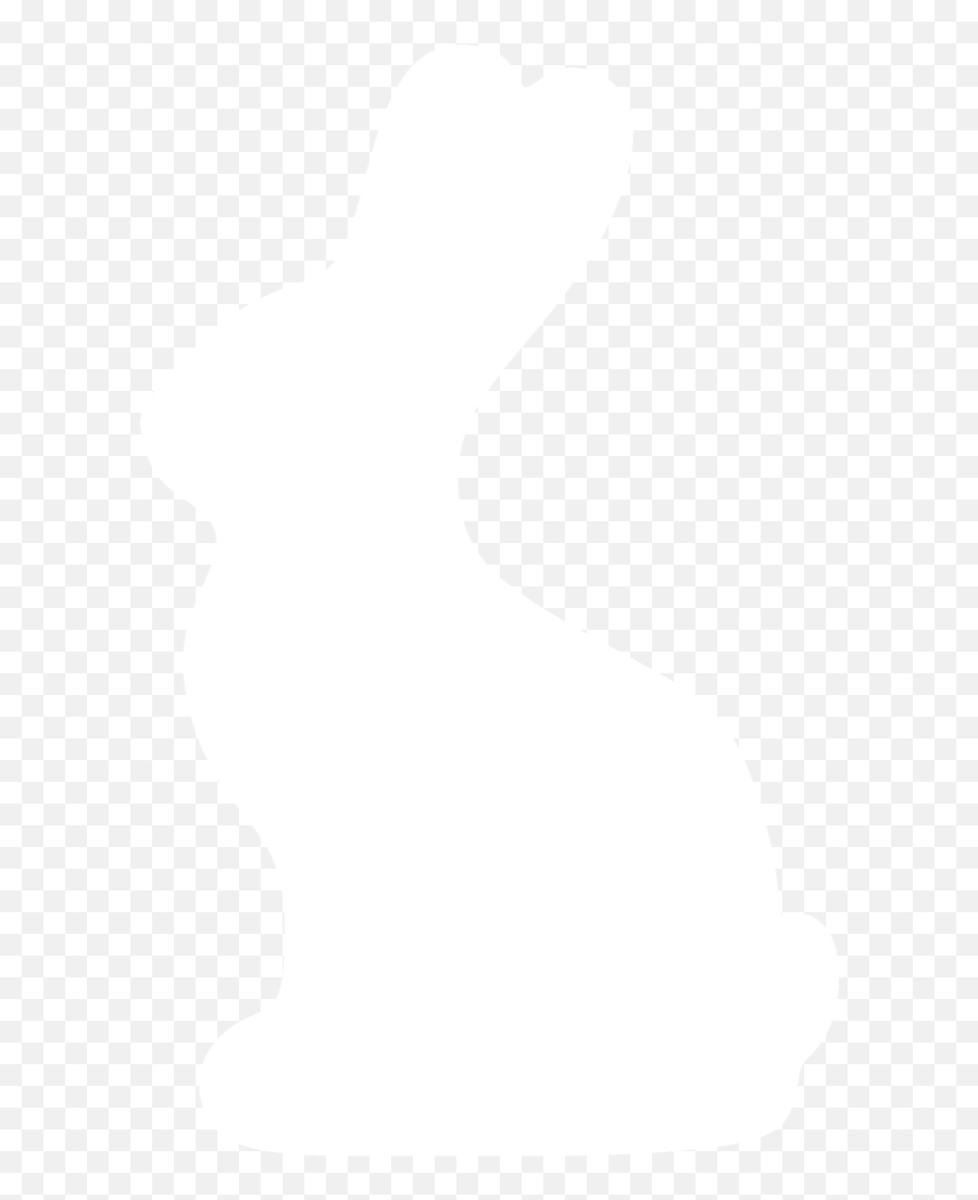 Free Bunny Silhouette Png Download Chocolate Bunny Silhouette Emoji