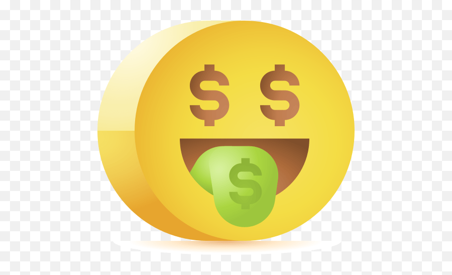 Greedy Free Smileys Icons Happy Emoji,Margarita In Emojis free transparent emoji