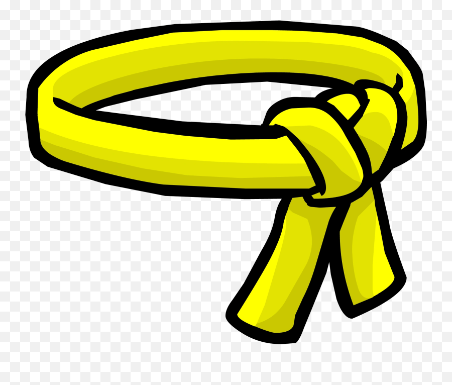 Card Club Penguin Yellow Belt Emoji,Karate Emojis free transparent