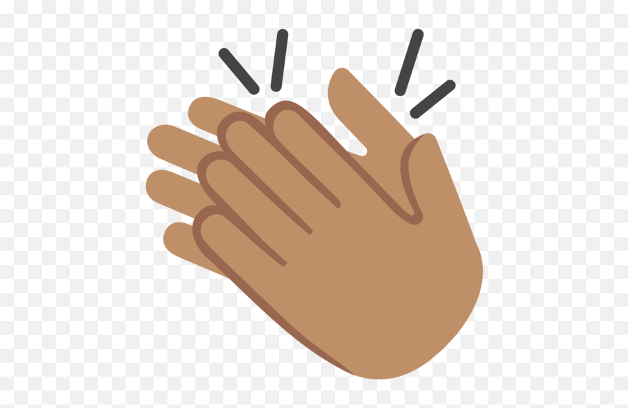 Medium Skin Tone Emoji Brown Hands Clapping Emoji,Hands Clapping