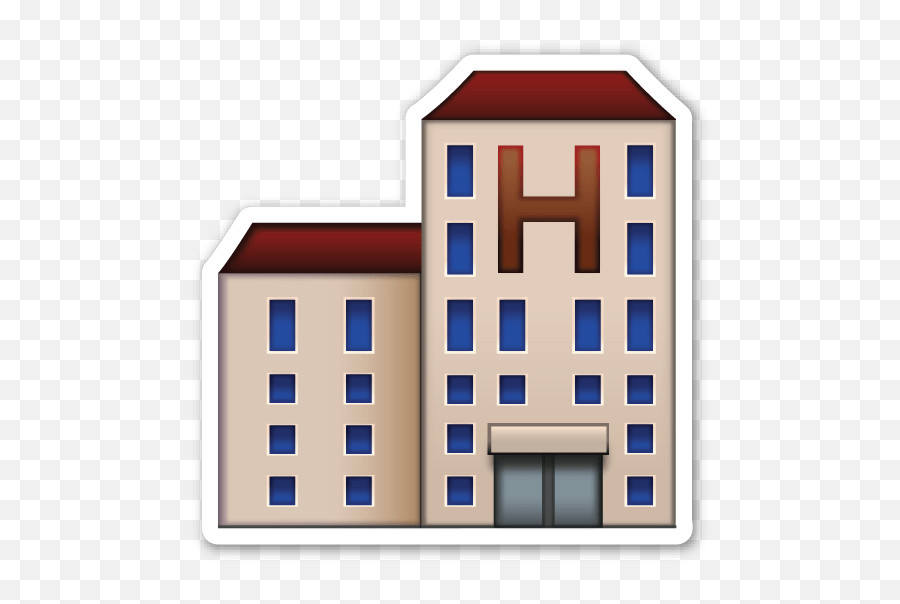 Hotel Emoji Hotel,House Emoji free transparent emoji