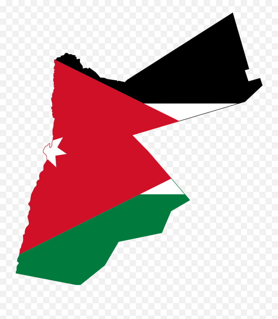 Jordan Svg File Transparent Png Jordan Flag Map Emoji,Jordan Flag