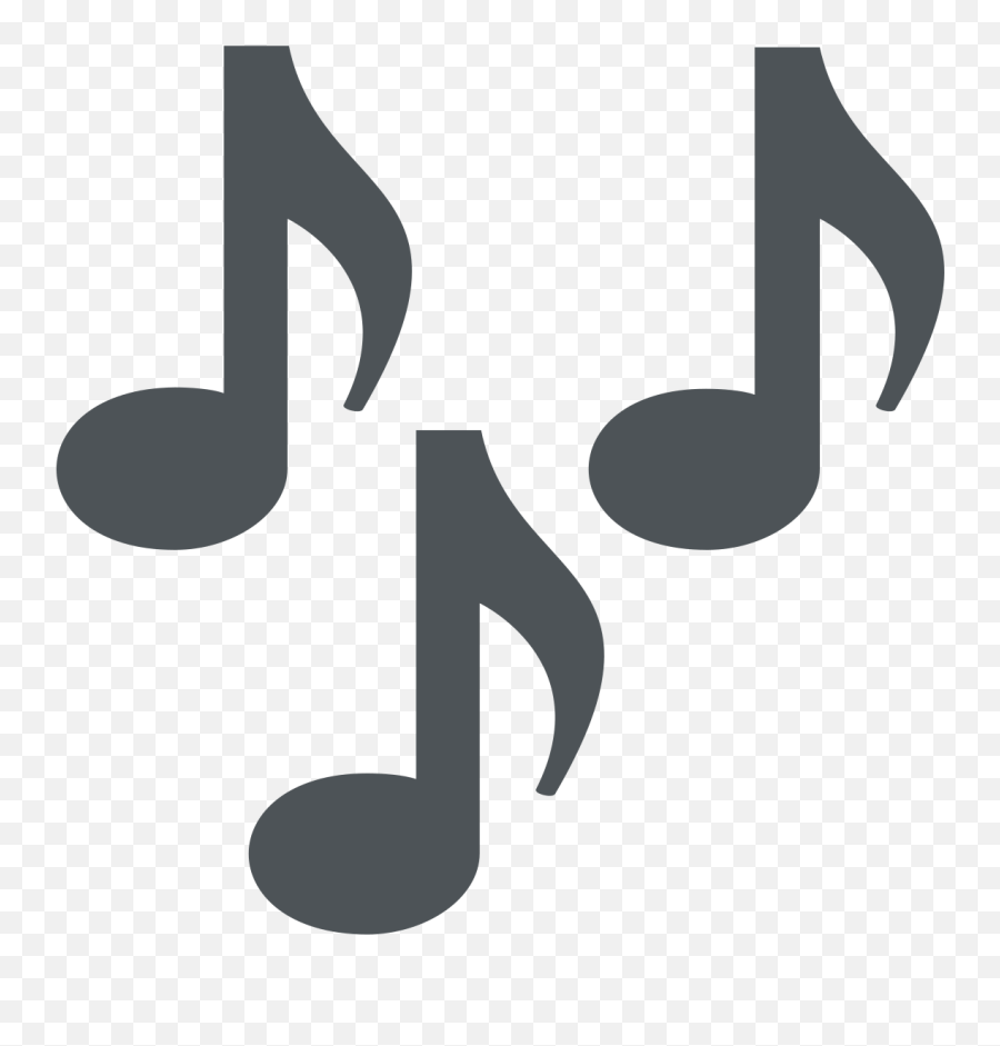 Eye And Music Notes Emoji
