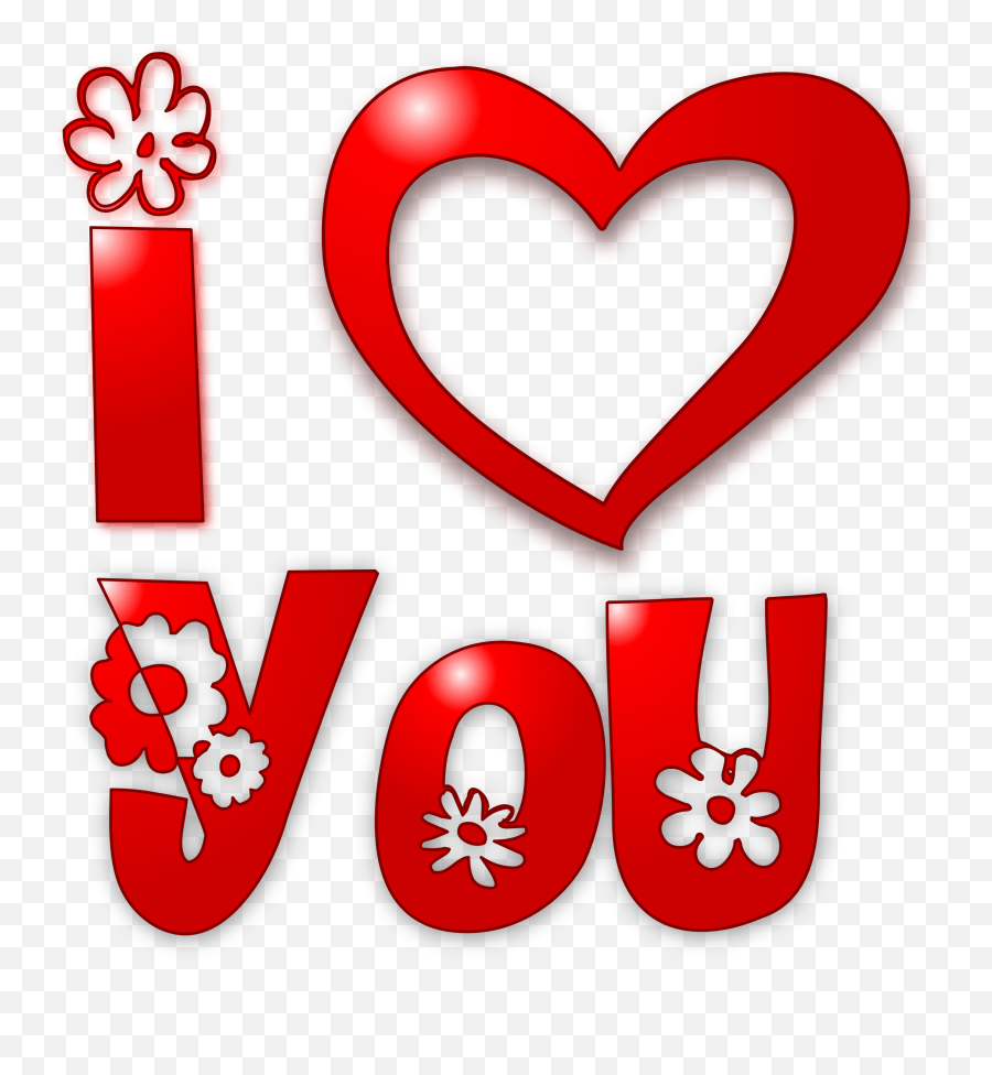Hd Transparent I Love U Hd Big I Love You Emoji,I Love You Emoji Text