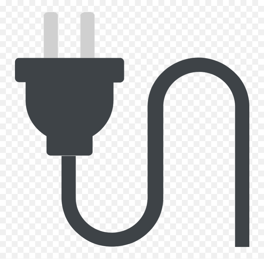 Electric Plug Emoji Clipart Electrical Emoji,Electricity Emoji free