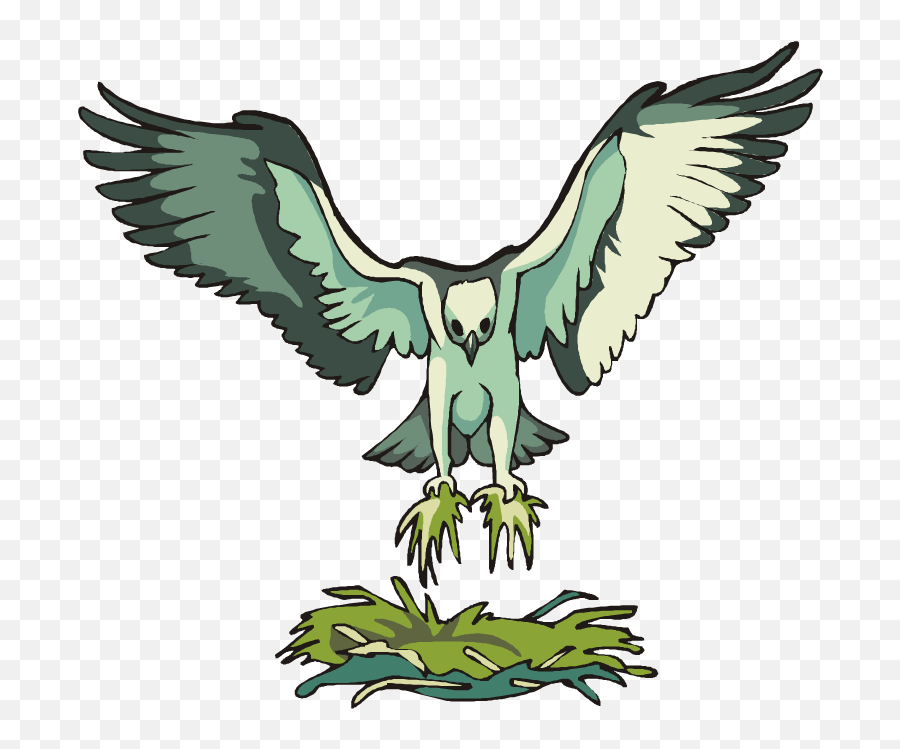 Hawks Nest Clipart Osprey Clipart Emoji,Hawks Emoji free transparent emoji