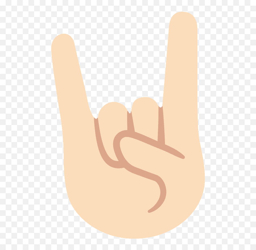 Sign Of The Horns Emoji Clipart Free Download Transparent Sign