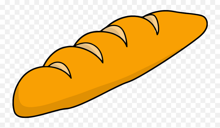 Loaf Of French Bread Clipart Animated Loaf Of Bread Emoji,Baguette