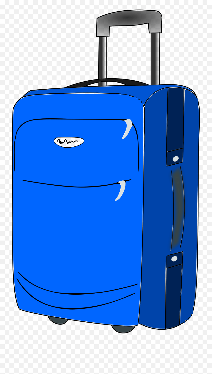 Rolling Suitcase Clipart Luggage Clip Art Emoji,Rolly Eyes Emoji
