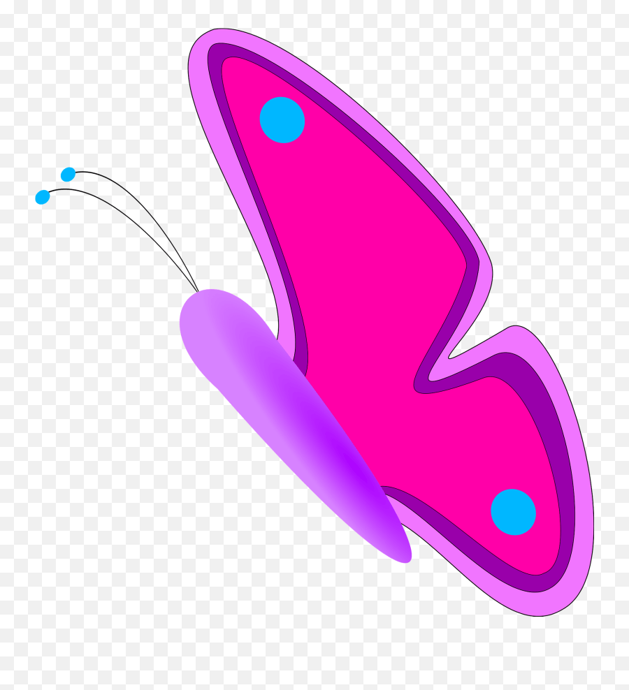 Pink And Purple Butterfly Clipart Free Download Transparent Butterfly