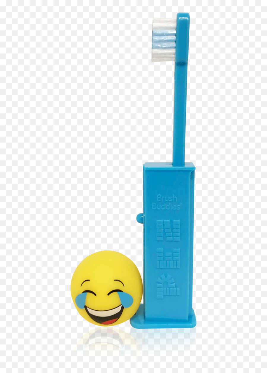 Brush Buddies Pez Poppin Emoji Lol Smiley,Emoji Battery free