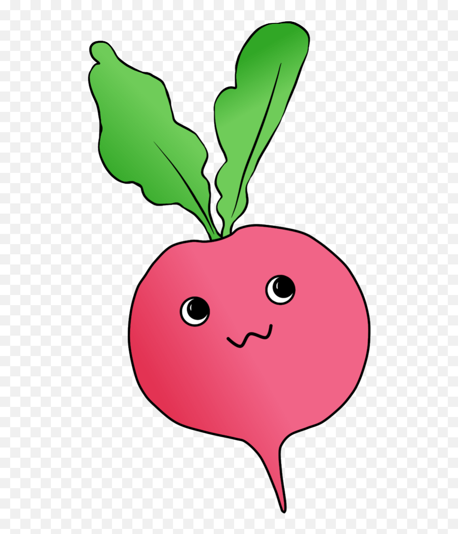 Radish Cute Kawai Emoji Food Freetoedit Ftestickers Sti Radish Emoji