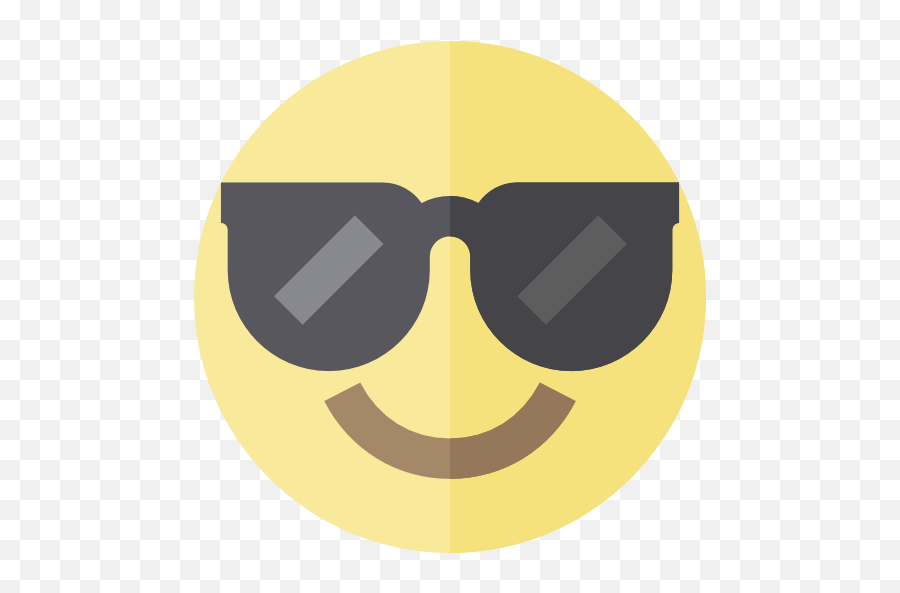 Cool Emoticons Emoji Feelings Smileys Icon Feeling Cool Emoji,Cool