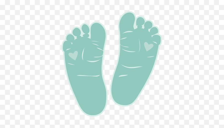 Babyfeet Logo Stickers Sticker By Chella Michelle Silhouette Baby Feet Clipart Emoji,Baby Feet