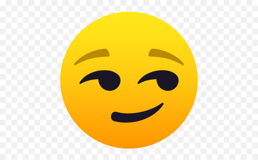 Smirking Face People Gif Smirking Face Emoji,Sly Face Emoticon free