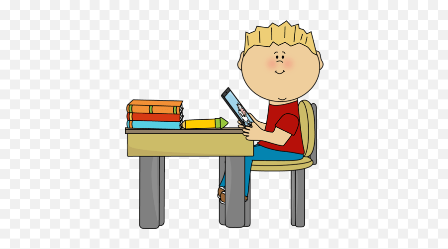Alone Png And Vectors For Free Download Boy Sitting At Desk Clipart