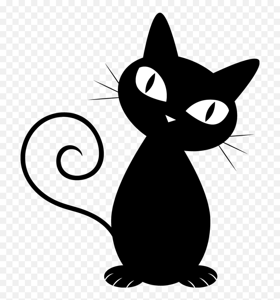 Black Cat Drawing Silhouette Black Cat Drawing Emoji,Sleeping Cat