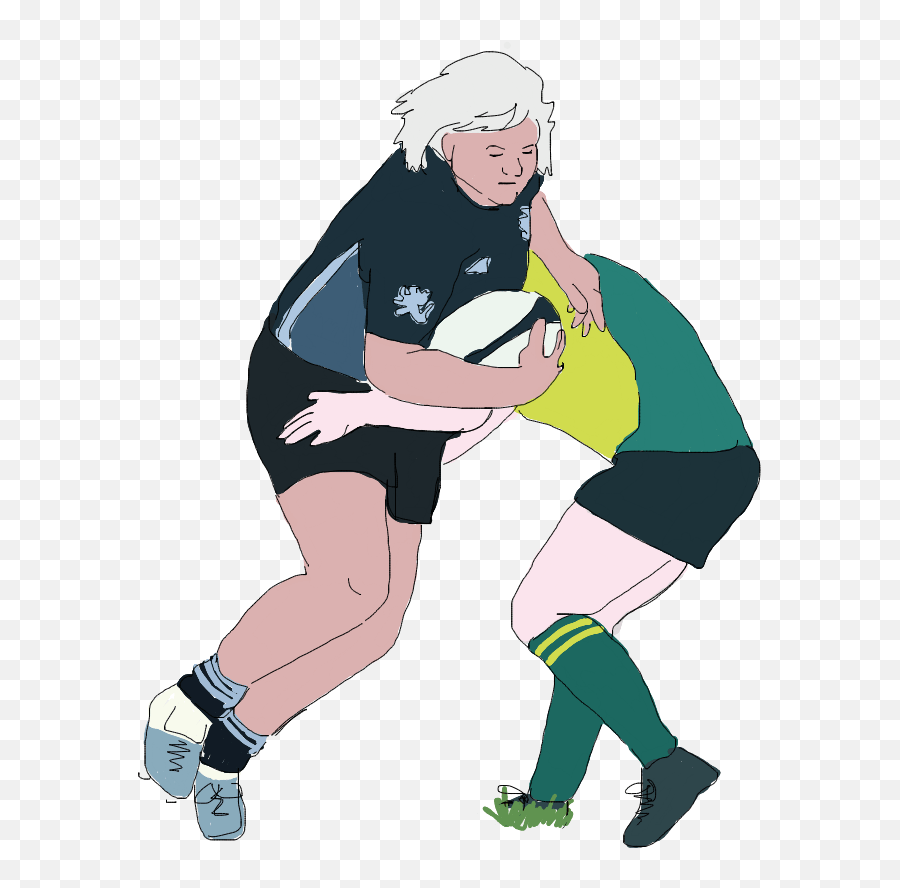 Rugby Freetoedit Sticker By Sallymmyles Illustration Emoji,Rugby