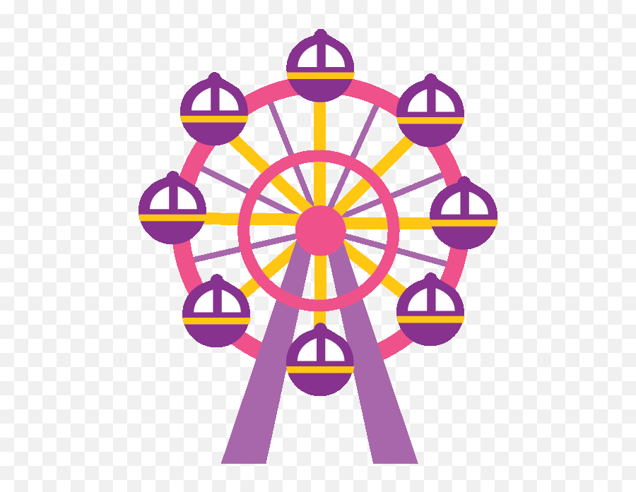 Wheel Clipart Ferris Wheel Wheel Circle Emoji,Ferris Wheel Emoji
