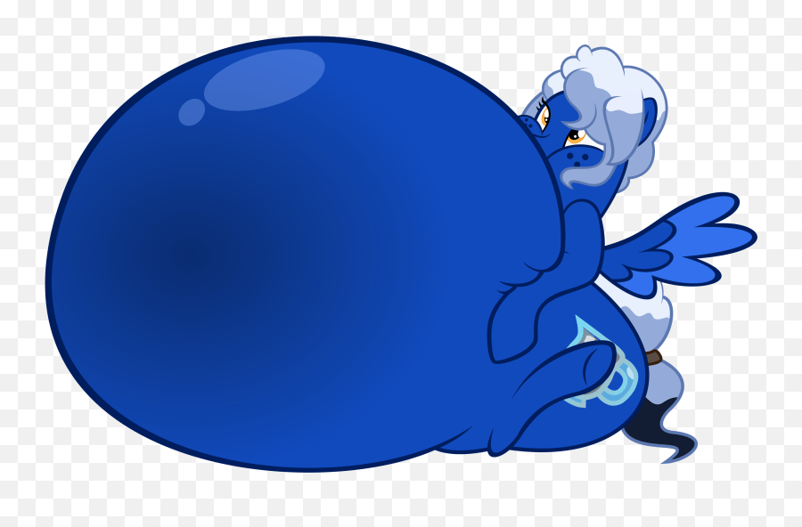 Worstsousaphonehorse Belly Blueberry Belly Blueberry Inflation Emoji