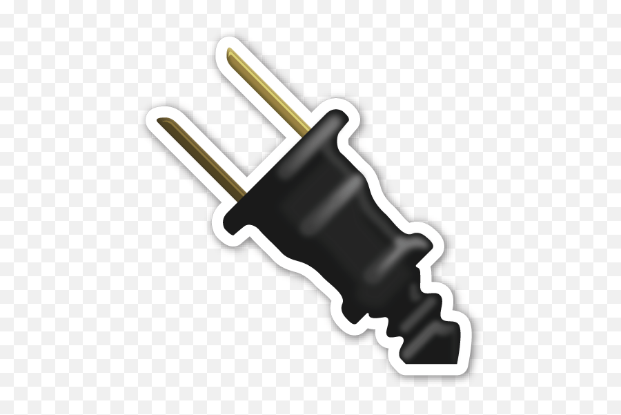 Electric Plug Plug Emoji,Wrench Emoji free transparent emoji