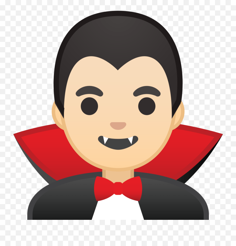 Man Vampire Light Skin Tone Icon Vampire Emoji,Light Skin Emoji
