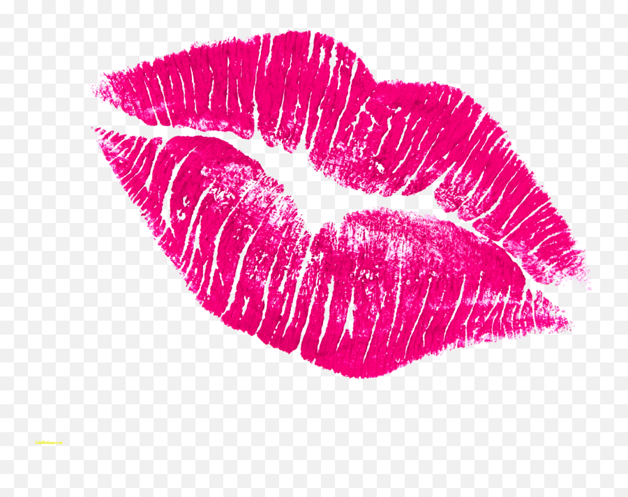 Pin Lipstick Lips Clipart Emoji,Kiss Mark Emoji free transparent
