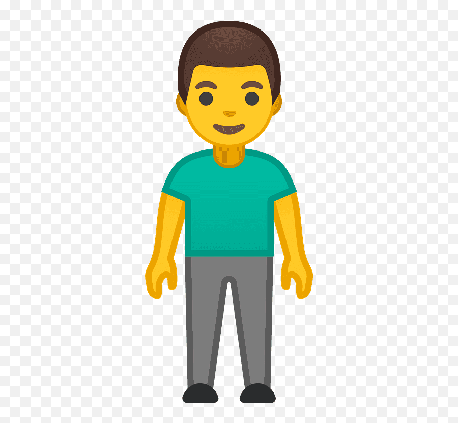 Man Standing Emoji Clipart Free Download Transparent Png Man Emoji
