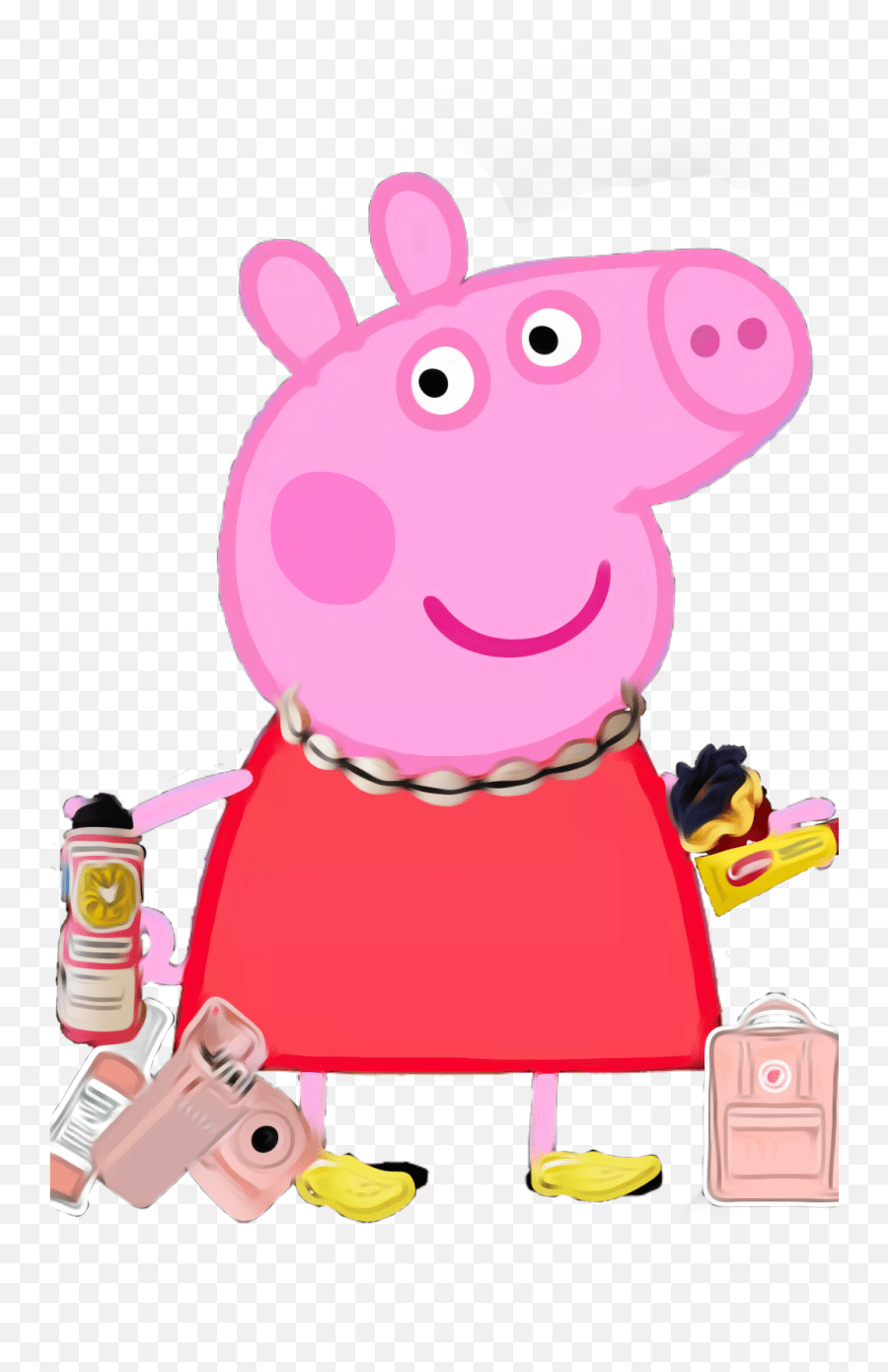 Peppa Pig As A Vsco Girl Peppa Pig Vsco Girl Emoji,Girl Pig Emoji