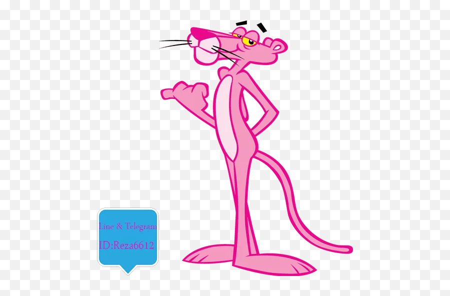 Pink Panther Stickers For Telegram Pink Panther Cartoon Transparent