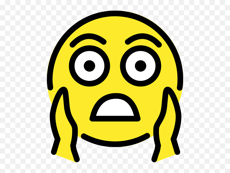Face Screaming In Fear Emoji Clipart Free Download Caras De Miedo Emojis Disappointed Emoji Transparent Free Transparent Emoji Emojipng Com