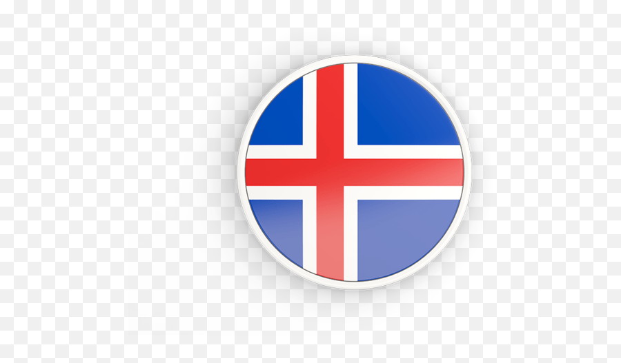 Iceland Flag Png Picture Iceland Round Flag Emoji,Icelandic Flag