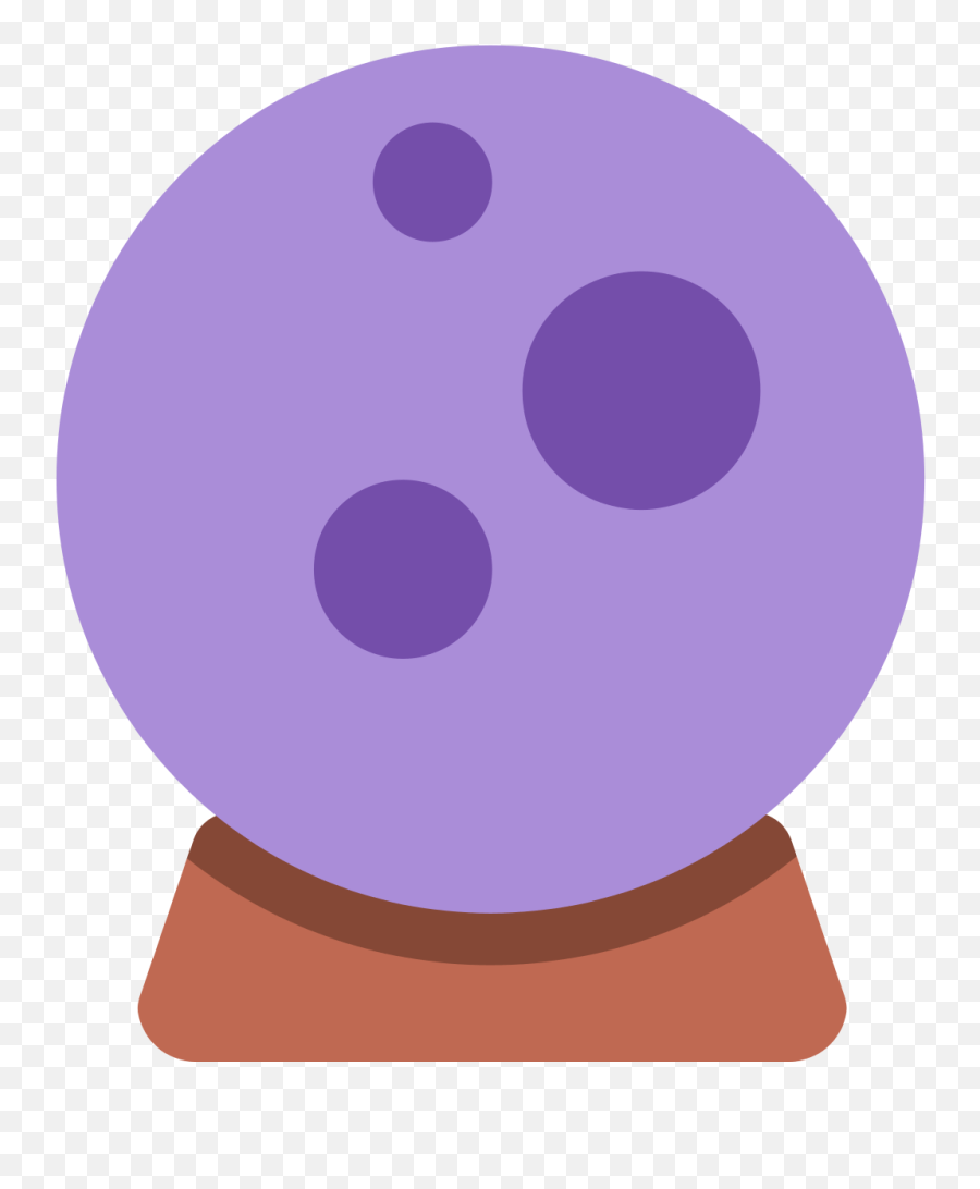 Bola De Cristal Emoji Hd Png Download Crystal Ball Emojis,Fire Ball