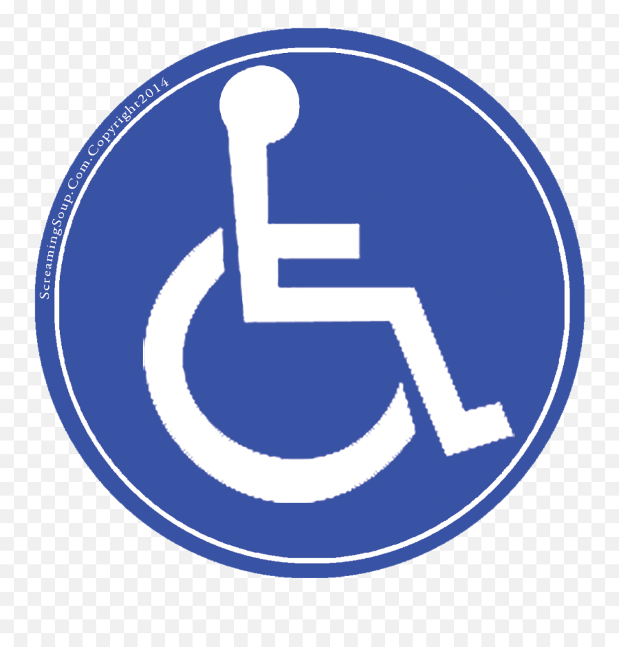 Disabled Handicap Symbol Png Handicapped Parking Sign Emoji,Emotional
