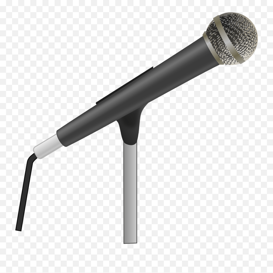 Microphone Microphone Stand Karaoke Microphone Clip Art Transparent