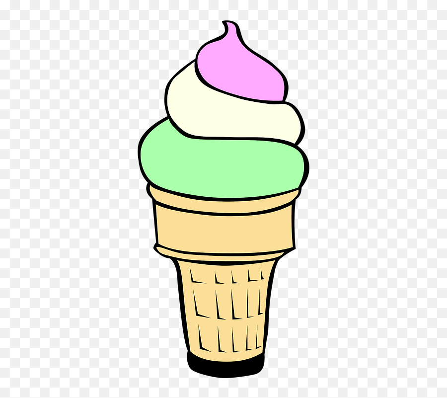 Ice Cream Cone Vanilla Ice Cream Cone Clip Art Emoji,Ice Cream Sundae