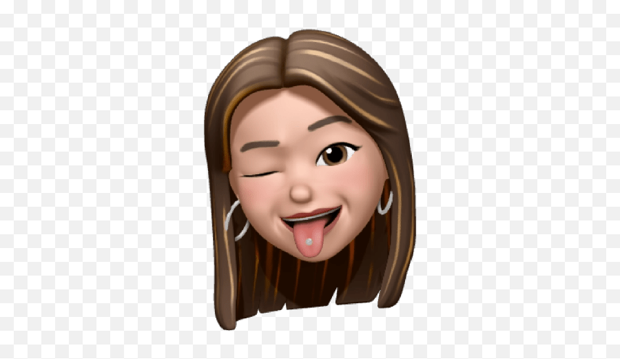 Memoji Memoji Brown Hair Girl,Memoji free transparent emoji