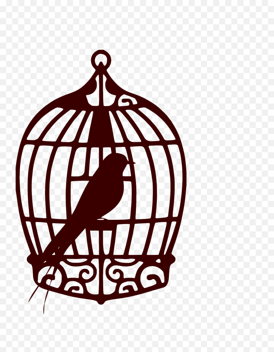 Cage Bird Birdcage Sticker By Iu0027am Leeanne Caged Bird And Free