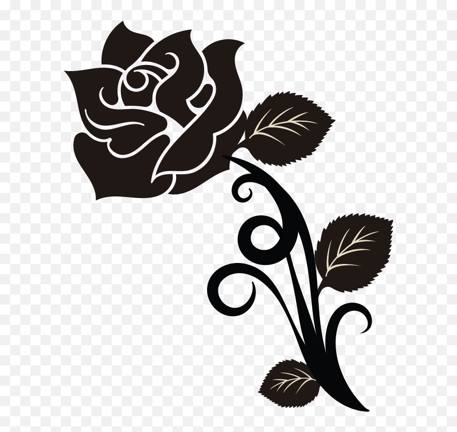 Black Rose Flower Emoji,Black Flower Emoji free transparent emoji