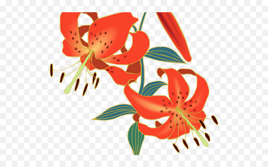 Lily Clipart Red Lily Emoji,Lily Pad Emoji free transparent emoji