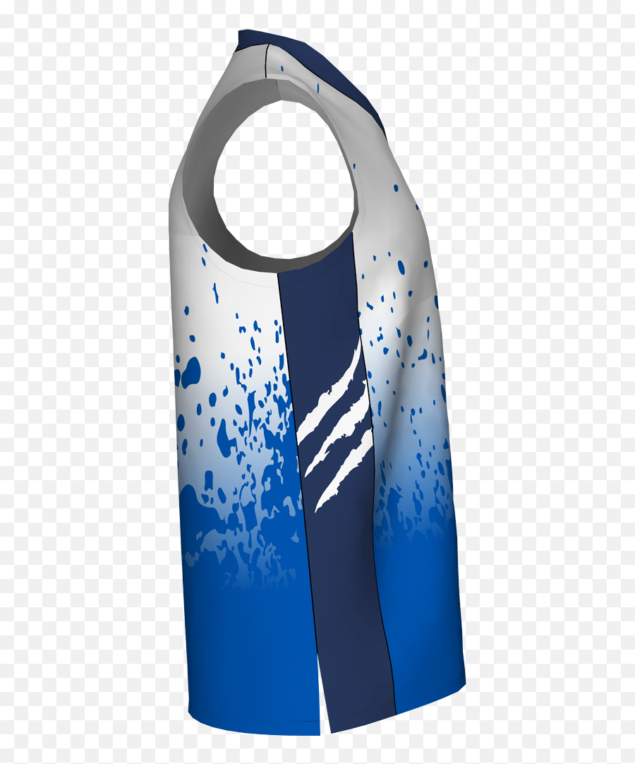 Custom Sublimated Basketball Jersey Shopping Bag Emoji,Emoji 2 Blue