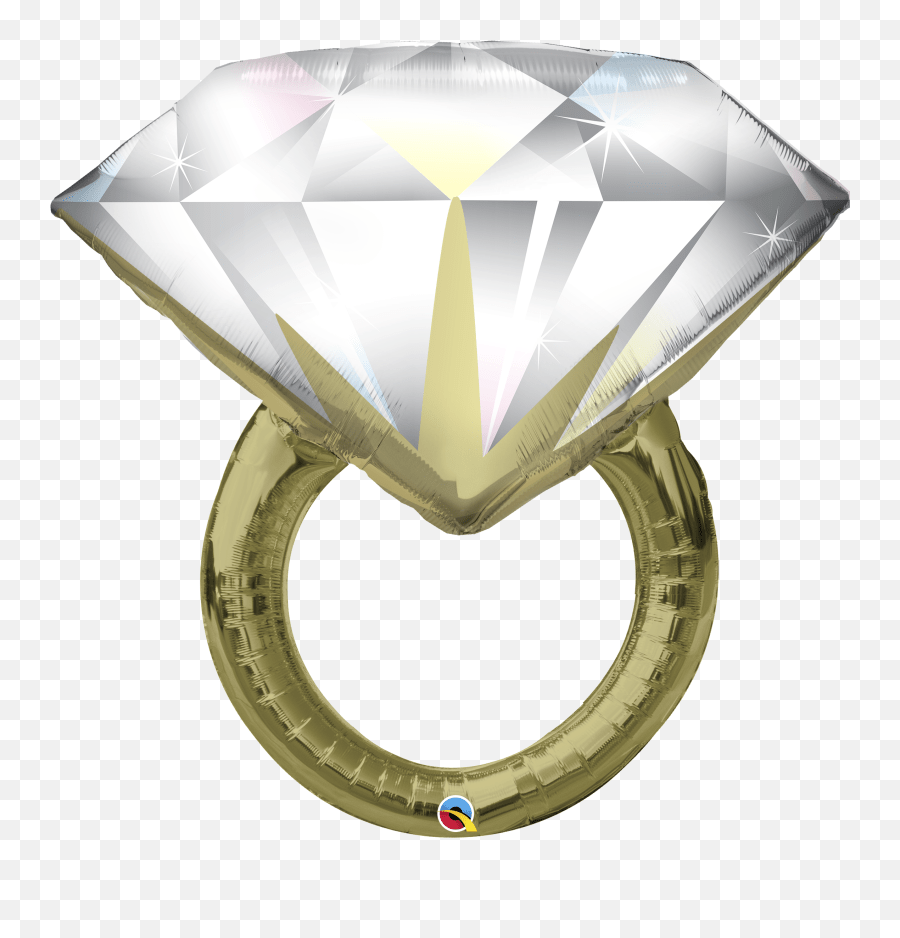 Foil Diamond Engagement Ring Balloon Emoji,Diamond Emoji free