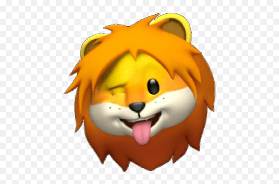 Leon Memoji Lion Emoji Iphone,Memoji free transparent emoji