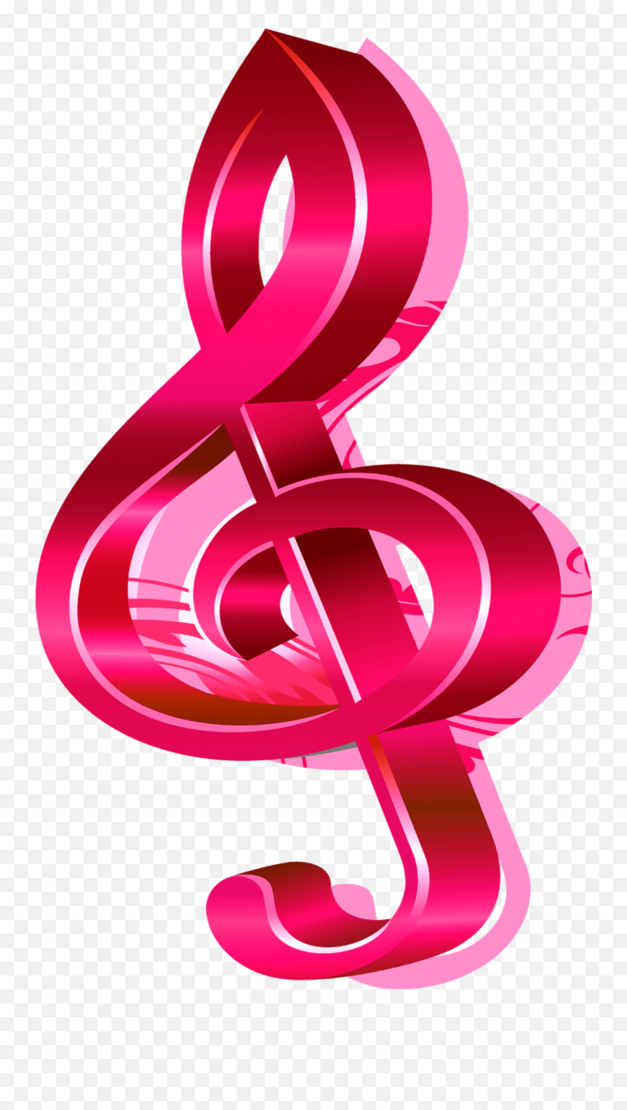 Mq Pink Notes Music Note Sticker By Marras Graphic Design Emoji,Music